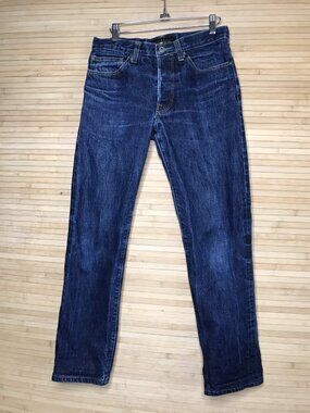 F.S.C. Freemans Sporting Club selvedge jeans button fly made in USA 29 x 28.5